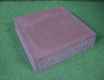 透水コルゲートプレート スリットブラウン